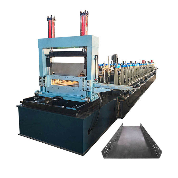 Cable Tray Roll Forming Machine Metal Galvanized Colorful Steel ...