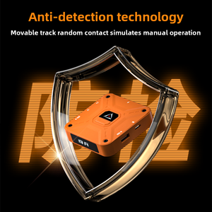 Gamwing QI BING AX360M Kabelloser BT-Tastatur-Maus-Konverter für iOS mit Dual-Vibration, Touch-Tasten, Handbremse, EQ 7.1 Sound - Product Image 3