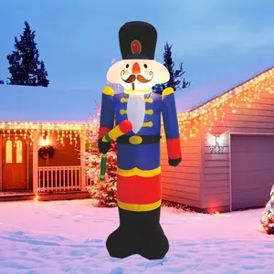 Cascanueces de navidad 2023 Natal Decoração Inflável Nutcracker soldado Ao Ar Livre schiaccianoci natale