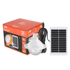 Lámpara de bola mágica regulable de 3 engranajes con energía Solar recargable por USB, iluminación colorida para jardín para acampar, fiestas de cumpleaños, jardines - Product Image 6