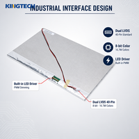 Kingtech OEM 550nits 1920*1080 LVDS-Schnittstelle für Selbstbedienungs-Kiosk Steuerungsterminal 13,3 Zoll Industrielles TFT LCD Panel Modul