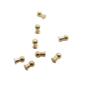 Perles en cuivre faites main DIY, fermoirs grenouille tête de moine et pinces à ongles pour la fabrication de bijoux, vente en gros, personnalisable en usine - Product Image 5