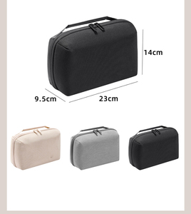 Recycled Materials Digital Storage <b>Bag</b> Functional Foldable Travel Data <b>Cable</b> Organizer for Electronics Accessories - Product Image 3