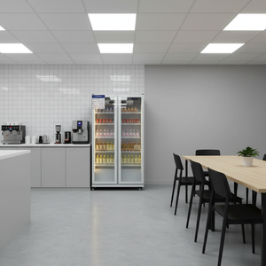 Réfrigérateur <span class=keywords><strong>Vitrine</strong></span> Commercial Vertical à Porte Unique avec Refroidissement par Ventilateur de Haute Qualité pour Boissons - Product Image 1