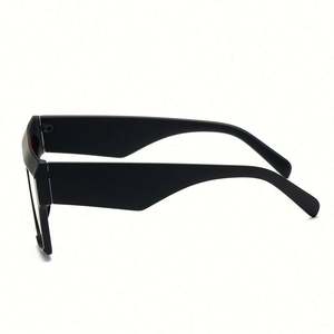 Gafas de Sol Unisex de Moda 2021 para Hombre y Mujer, Gafas de Sol Irregulares con Espejo, Gafas de Sol Cuadradas Extra Grandes - Product Image 6