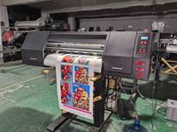 Imprimante grand format à solvant 1,3 m avec têtes d'impression XP600 I1600 I3200, machine d'impression numérique jet d'encre CMYK pour affiches et bannières en vinyle