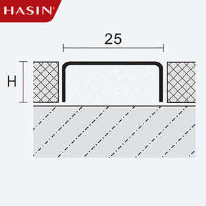 Nouveau produit 10mm en acier inoxydable rainure en U coin bande décorative or Rose <span class=keywords><strong>brillant</strong></span> garniture de carreaux de métal pour la décoration - Product Image 6