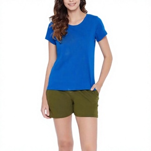 Vêtements en gros, ensembles chemises et shorts, service OEM, nouveaux modèles d'ensembles chemises et shorts pour femmes - Product Image 1