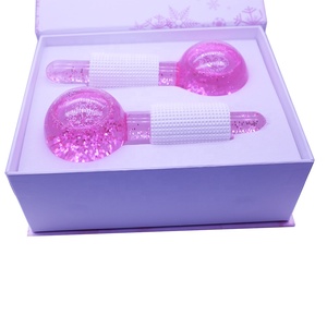 Globes de beauté rafraîchissants en cristal pour le visage, massage des yeux à l'eau et à la glace, ondes de beauté - Product Image 4