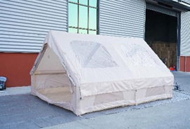 Grande <span class=keywords><strong>tente</strong></span> de camping à double porte Colonnes d'air épaisses pour rester pendant la nuit <span class=keywords><strong>Tente</strong></span> <span class=keywords><strong>gonflable</strong></span> de luxe pour l'extérieur - Product Image 5