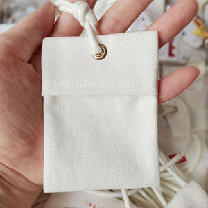 ถุงผ้าฝ้ายลินินออร์แกนิคแบบรักษ์โลก พร้อมเชือกผูก ปรับแต่งโลโก้ได้ พิมพ์ลายตามสั่ง ทันสมัย รีไซเคิลได้ ใช้ซ้ำได้ ใส่สบู่ ใส่ของจุกจิก ใส่ของขวัญ - Product Image 3