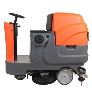 RD660 automatic walking battery power big large tank ride on floor scrubber