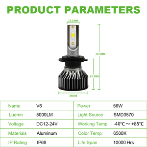 Đèn pha xe máy <span class=keywords><strong>LED</strong></span> YUFING 56W 2800LM dễ sử dụng, vỏ nhôm 28W bán chạy, bóng đèn H4, hộp đèn làm việc ô tô 900W <span class=keywords><strong>12V</strong></span>, kiểu <span class=keywords><strong>projector</strong></span> - Product Image 2