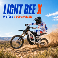 Moto électrique tout-terrain Surron Light Bee X 10kW 72V 35Ah 80km/h Nouvelle version 2026 Stock local USA UK AU Expédition rapide DDP E-Moto