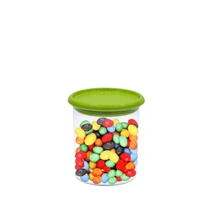 250ml ermetico contenitore rotondo verde rosa barattolo di stoccaggio turchese per alimenti spezie biscotti caramelle frutta secca - Product Image 1