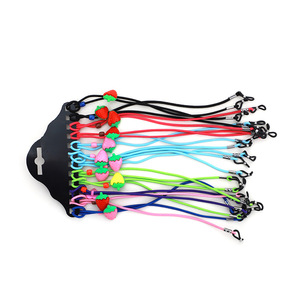 <b>Elastic</b> Eyeglass Lanyard Colorful Silicone Adjustable Anti Drop <b>Cord</b> For Glasses Accessories - Product Image 1