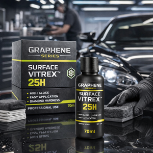 GRAPHONEX Graphene Ceramic Coating 25H 60um Thickness Ultra Gloss Diamond Hardness 70ml Car <b>Paint</b> Protection Kit 10-Year <b>UV</b> - Product Image 5