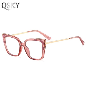 2024 nuevas gafas coloridas <span class=keywords><strong>de</strong></span> alta calidad, gafas <span class=keywords><strong>de</strong></span> bloqueo <span class=keywords><strong>de</strong></span> luz azul para ordenador, gafas tr90 con marco grande, gafas <span class=keywords><strong>de</strong></span> ojo <span class=keywords><strong>de</strong></span> gato, gafas antiazules - Product Image 1