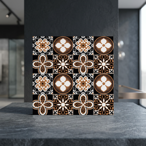 Carreaux de sol en céramique numérique marocains de qualité supérieure 40x40cm, en porcelaine vitrifiée, mats, antidérapants, pour salle de bain et intérieur - Product Image 6