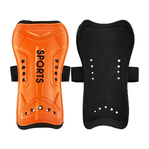 Protège-tibias de football professionnels robustes pour adultes et enfants, coque rigide personnalisable en EVA, mousse amortissante, sangles de protection, équipement personnalisé - Product Image 2