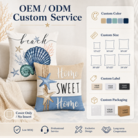 Housse de coussin décorative pour canapé et chambre à coucher, en velours