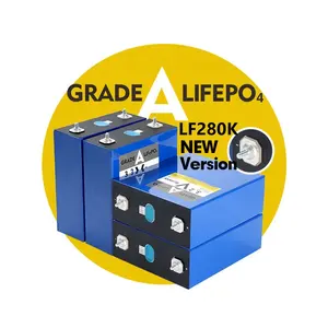 Ukraine STOCK 3.2v 280ah Lifepo4 Battery Grade A LF280K Lifpo4 Cell UK Poland Battery For Electric Vehicles Solar Storage LFP 1C