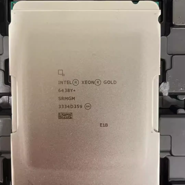 Good Price for Intel Xeon Gold 6438Y+ Processor 2.0GHz 32 Core 64 Threads 60 MB Cache for Server Poweredge Proliant CPU