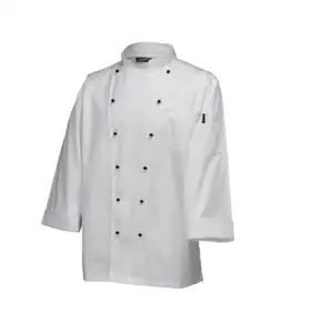 OEM Restaurant Uniforms Custom Design Coat Chef Jacket Chef Uniform t- shirt uniforme chef mujer