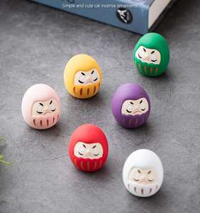 <span class=keywords><strong>ตุ๊กตา</strong></span>ธรรมะเซรามิกทาสีหลากสีสำหรับรถ<span class=keywords><strong>ตุ๊กตา</strong></span>ญี่ปุ่น - Product Image 1