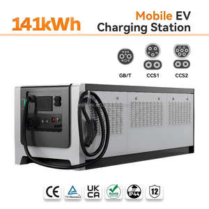 Nouvelle station <span class=keywords><strong>de</strong></span> charge rapide DC 120 kW pour véhicules électriques, système <span class=keywords><strong>de</strong></span> stockage d'énergie portable pour batteries EV <span class=keywords><strong>de</strong></span> 75 kWh, 141 kWh, 200 kWh, <span class=keywords><strong>banque</strong></span> d'alimentation EV - Product Image 1