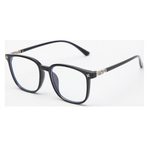 Can Match the Degree of Korean Version of Street Shooting Personality Eye Male Online Celebrity Black Rimmed Flat <strong>Glasses</strong> 2372 - Product Image 6