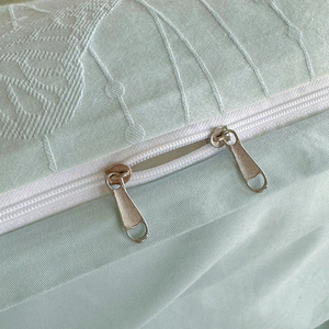 Spring and Summer Korean Version <strong>Small</strong> Floral <strong>Double</strong>-layer Lace <strong>Duvet</strong> <strong>Cover</strong> 4pcs Set Cotton Bedding Set Queen/King Bed Sheet - Product Image 3