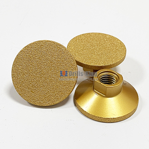 Disque de meulage plat brasé 2 pouces/50mm Disque de polissage d'angle pour carreaux de marbre et de comptoir Disque de polissage - Product Image 4