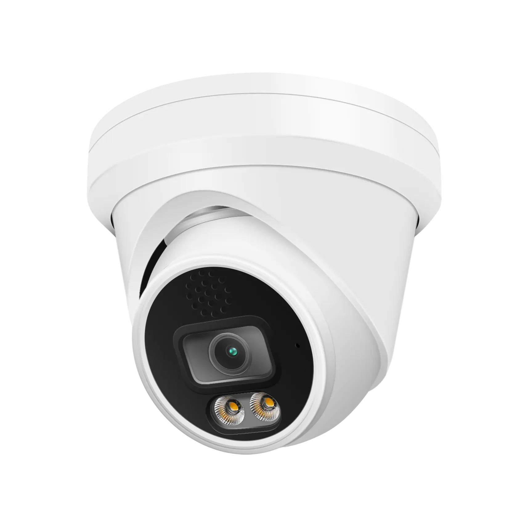 4K 8MP Turret POE Camera  UltraHD Outdoor IP Camera POE with Mic/Audio Two-way audio  IP67  2.8mm  Micro SD 256G