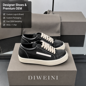 <span class=keywords><strong>Chaussures</strong></span> de luxe pour hommes et femmes, de haute qualité, en cuir lisse noir, semelle crème, <span class=keywords><strong>chaussures</strong></span> de marche, baskets, nouvelles - Product Image 1