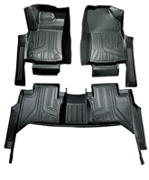 Tapis de sol de voiture 5D TPE en 3 pièces, épaisseur 3 mm, durables, faciles à nettoyer, imperméables, antidérapants, sans odeur, pour REVO 2015-2025