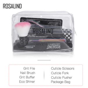 <span class=keywords><strong>Rosalind</strong></span> Kit de Herramientas de <span class=keywords><strong>Manicura</strong></span> de Uñas de Gel, Set de 8 Piezas, Removedor de Cutículas, Cepillo para Lima de Uñas, Venta Al por Mayor - Product Image 3
