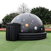 Dôme de planétarium gonflable Zhenmei de 13 pieds avec impression intégrale, tente portable de projection à 360° pour l'astronomie, idéal pour les écoles, les musées et les expositions