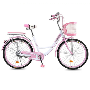 Vélos de ville et de loisirs pour femmes à vitesse unique, fabriqués en Chine, avec cadre en acier de <span class=keywords><strong>18</strong></span>/20/22 <span class=keywords><strong>pouces</strong></span>, vélos pour hommes avec pédales ordinaires - Product Image 5