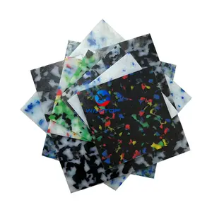 แผ่น Uhmwpe พลาสติกวัสดุรีไซเคิลหลากสีแผ่นกระดานตัด