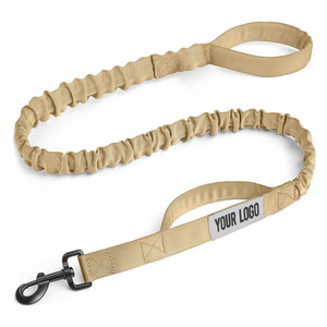 Heavy Duty ammortizzante tattico guinzaglio per cani avanzato facile <span class=keywords><strong>Clip</strong></span> in metallo senza guinzaglio riflettente per cani di grossa taglia - Product Image 3