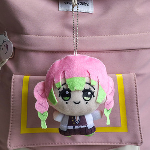 14 Diseños de Peluches Personalizados de Anime Demon Slayer (Zenitsu, <span class=keywords><strong>Shinobu</strong></span>) con Cadena, Lindos y Suaves Peluches de Anime con Llavero para Niños, Regalo - Product Image 2