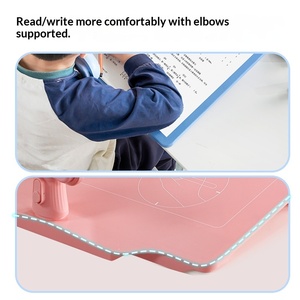 Soporte de Lectura Ergonómico y Ajustable para Escritorio, Organizador de <span class=keywords><strong>Libros</strong></span> de Plástico Rosa para Estudiantes - Product Image 6