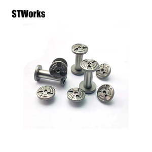 Mango de cuchillo personalizado tornillos de oro rosa Tornillos de alta calidad M3 M5 arcoíris <span class=keywords><strong>Chicago</strong></span> - Product Image 5