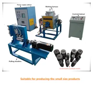 Automatic production line for brass/copper/pipe/rod continuous casting wire making machine equipment for foundry factory