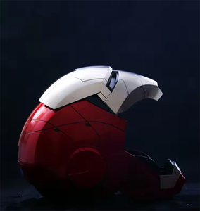 <span class=keywords><strong>Casque</strong></span> intelligent portable <span class=keywords><strong>de</strong></span> nouvelle conception <span class=keywords><strong>Iron</strong></span> <span class=keywords><strong>Man</strong></span> avec masque en plastique télécommandé pour Halloween, fête d'anniversaire, changement <span class=keywords><strong>de</strong></span> visage - Product Image 2
