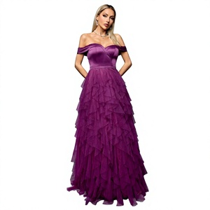 Vestidos de noche <span class=keywords><strong>para</strong></span> mujer, tallas grandes, vestidos de <span class=keywords><strong>dama</strong></span> de honor, de gasa, ropa formal <span class=keywords><strong>para</strong></span> damas, conjuntos <span class=keywords><strong>para</strong></span> ropa corporativa - Product Image 1