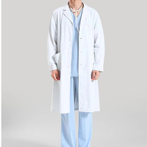 Blouse médicale en coton-polyester de haute qualité, infroissable, douce et durable, vente en gros pour toutes les professions, pour les professionnels du spa et de la beauté - Product Image 2