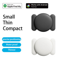 Traceur GPS intelligent à double système magnétique, localisateur sans fil, chercheur de clés, traceur d'animaux de compagnie compatible avec IOS Find My et Android Find Hub