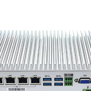 Mini PC industriel sans ventilateur Intel I3-6100U, ordinateur embarqué avec 5 ports LAN en option, 4 ports PoE, large plage de température, certifié CE RoHS, pour l'automatisation et les applications frontalières - Product Image 4